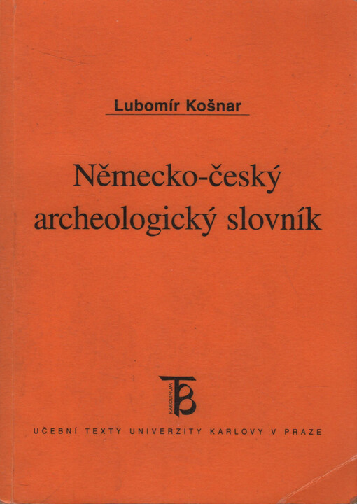 Německo-český archeologický slovník
