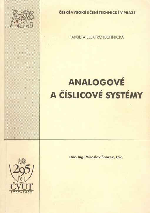 Analogové a číslicové systémy