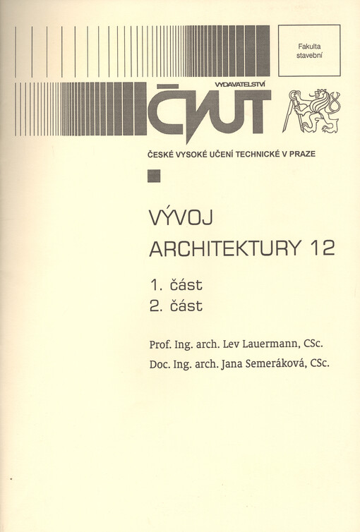 Vývoj architektury 12. 1. část