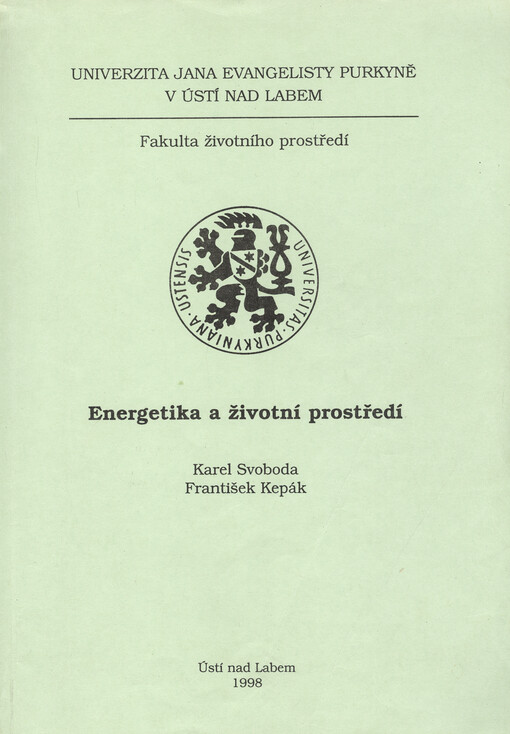 Energetika a životní prostředí