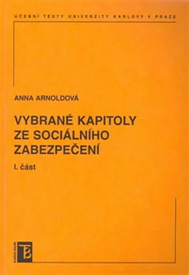 Vybrané kapitoly ze sociálního zabezpečení