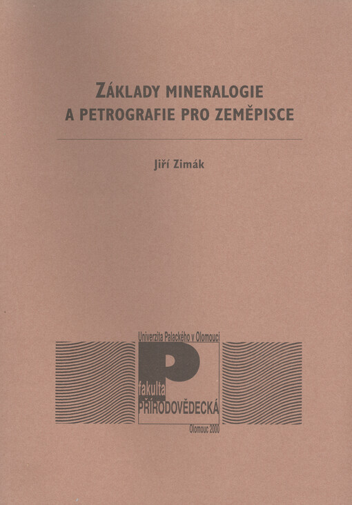 Základy mineralogie a petrografie pro zeměpisce
