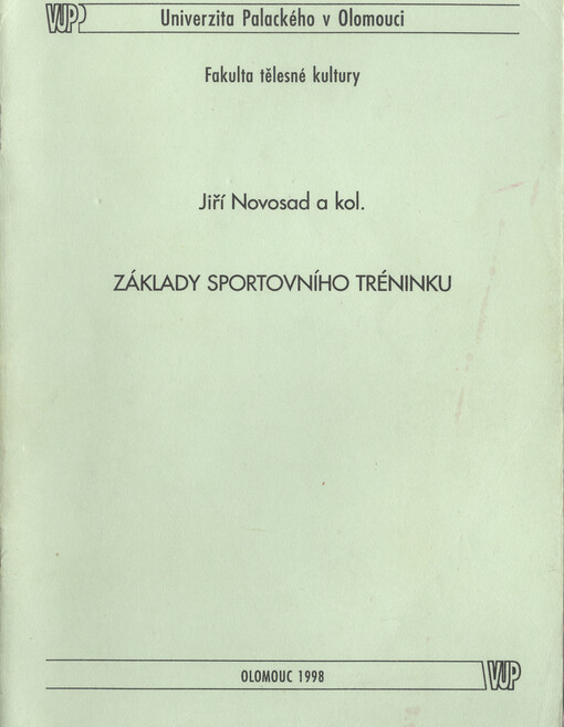 Základy sportovního tréninku