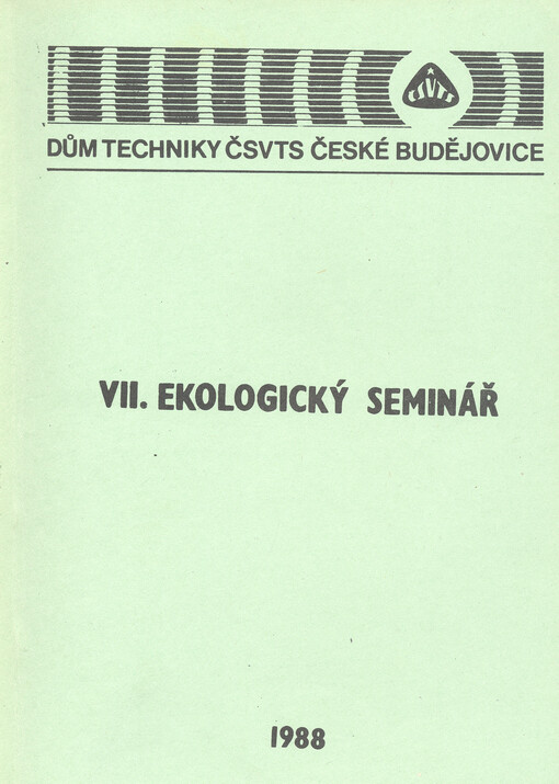 VII. ekologický seminář