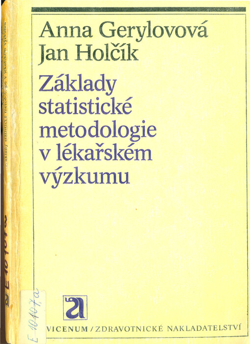 Základy statistické metodologie v lékařském výzkumu