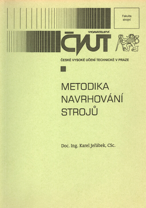 Metodika navrhování strojů