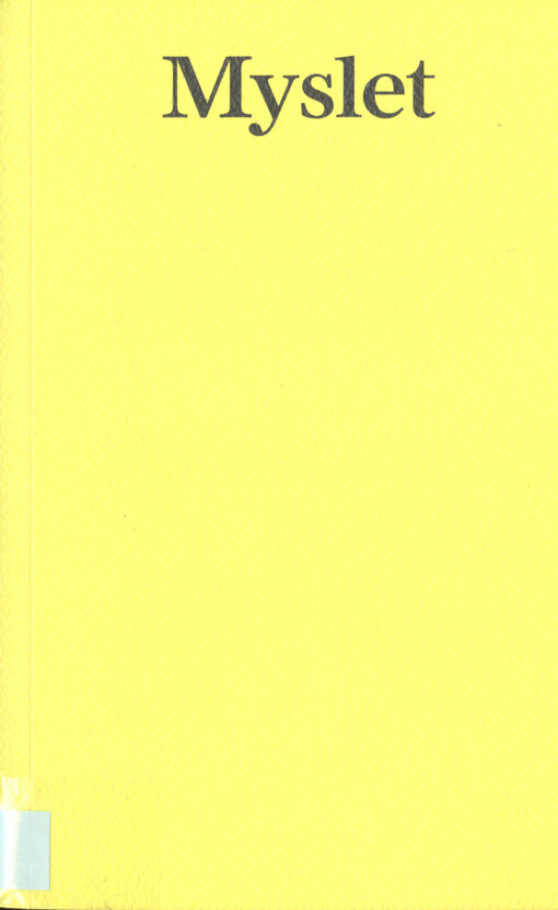 Myslet z druhého místa : k otázce performativní filosofie