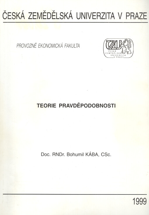 Teorie pravděpodobnosti