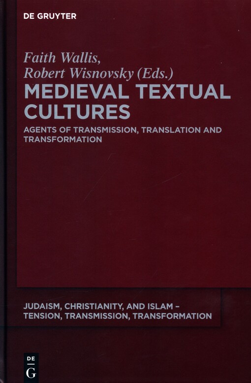 Medieval textual cultures