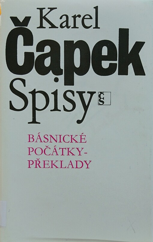 Básnické počátky - překlady