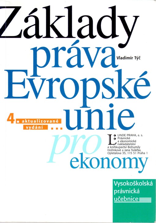 Základy práva Evropské unie pro ekonomy