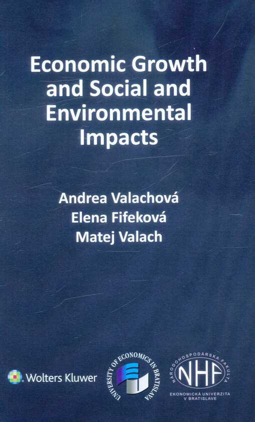 Economic growth and social and environmental impacts