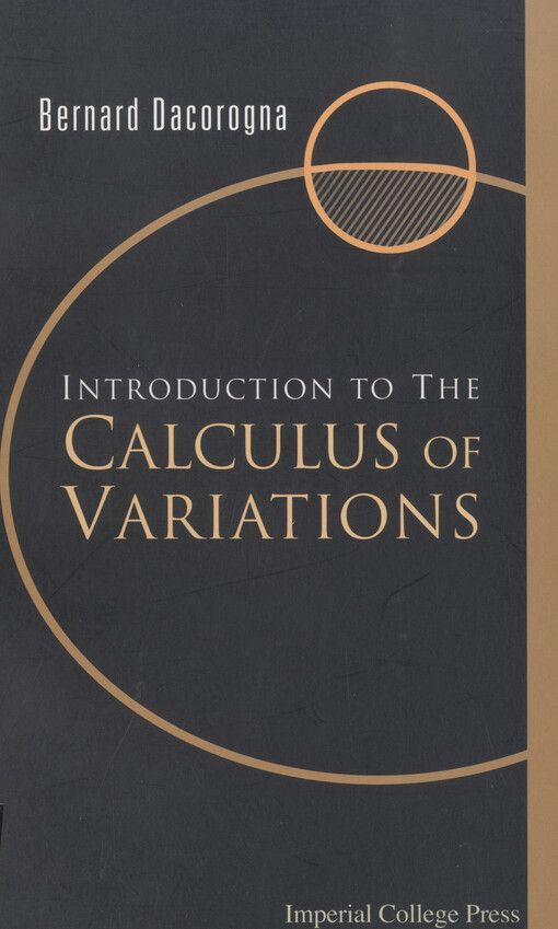 Introduction to the calculus of variations