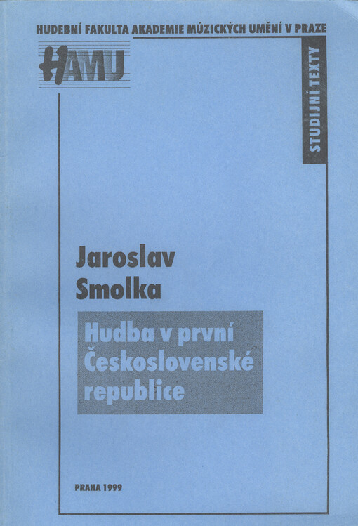 Hudba v první Československé republice