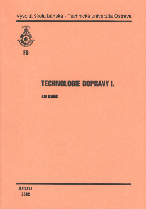 Technologie dopravy I