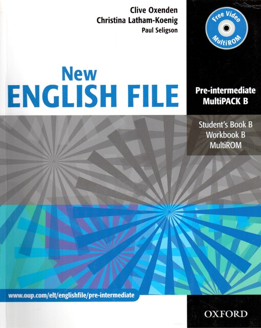 New English file. Pre-intermediate, Multipack B: Student's book B, Workbook B, MultiROM