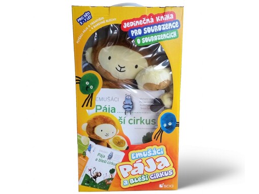 Pája a bleší cirkus : emušáci : jedinečná kniha pro sourozence o sourozencích