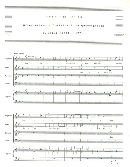 Scapulis suis Offertorium de Dominica I. in Quadragesima