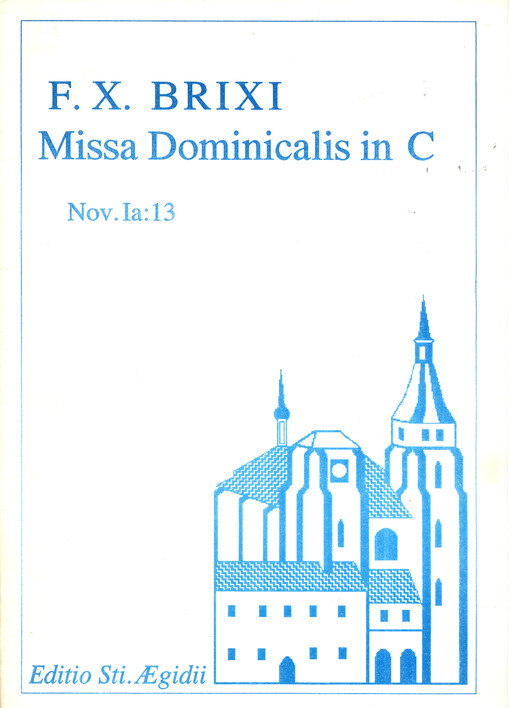 Missa Dominicalis in C Nov. Ia: 13