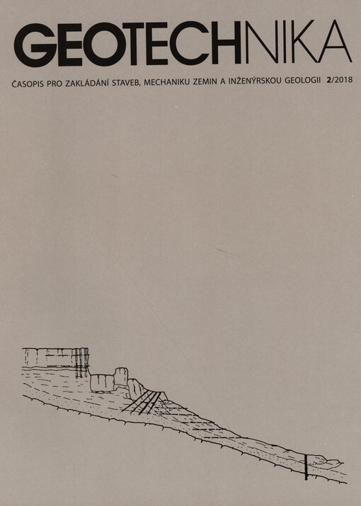 Geotechnika : časopis pro zakládání staveb, mechaniku zemin a inženýrskou geologii