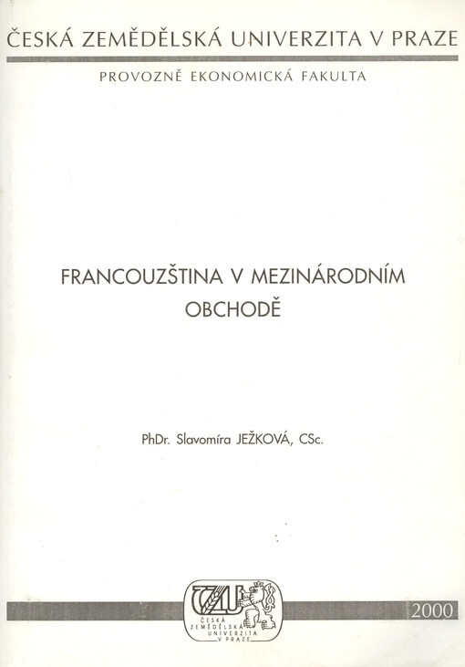 Francouzština v mezinárodním obchodě