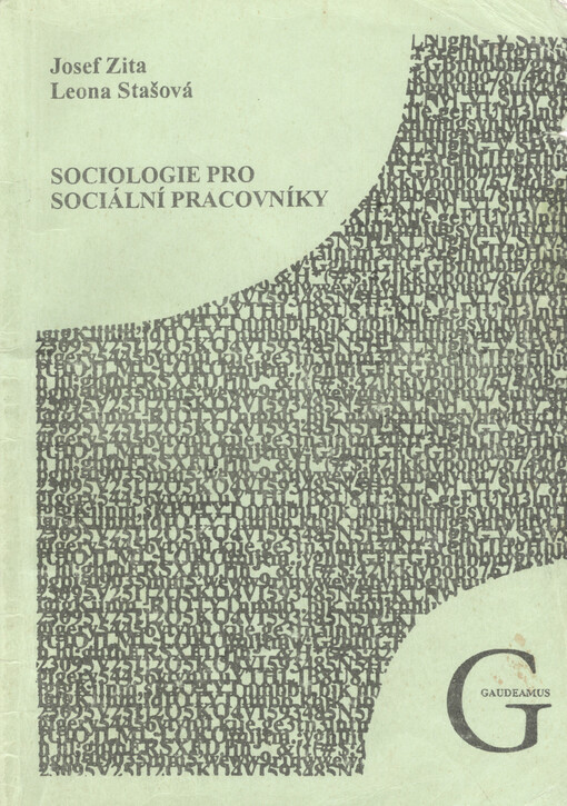 Sociologie pro sociální pracovníky : texty k sociální práci