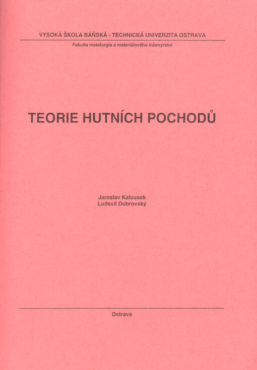 Teorie hutních pochodů