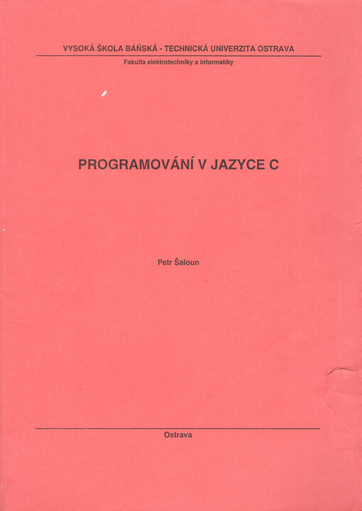 Programování v jazyce C