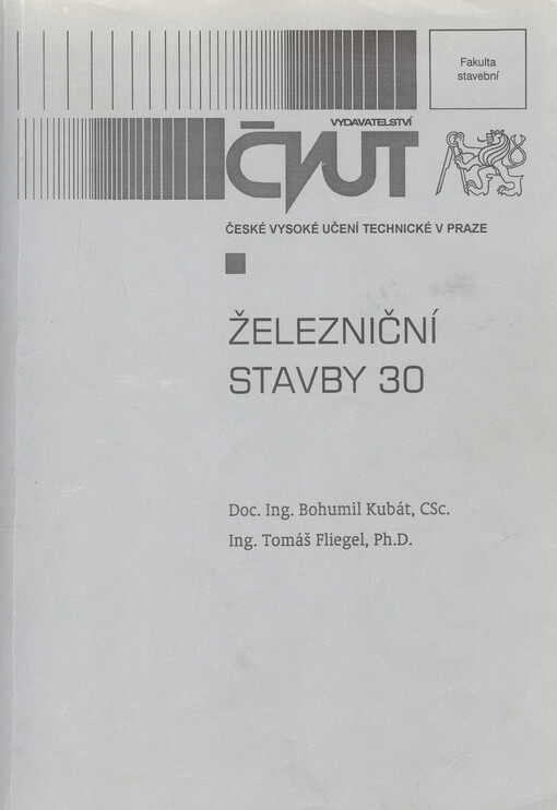 
  Železniční stavby 30
  