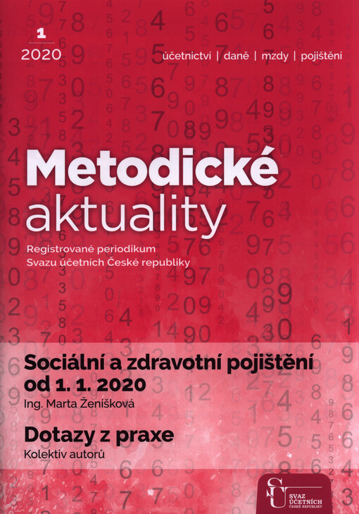 Sociální a zdravotní pojištění od 1.1.2020