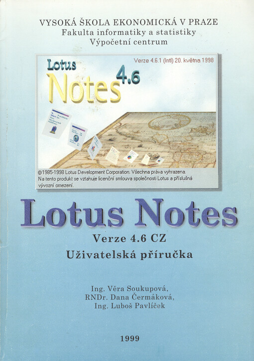 Lotus Notes : verze 4.6 CZ : uživatelská příručka
