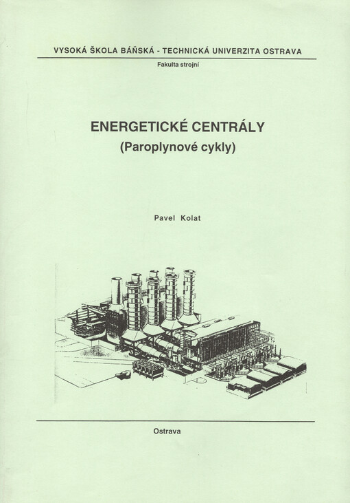 Energetické centrály : paroplynové cykly