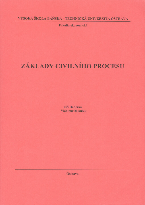 Základy civilního procesu