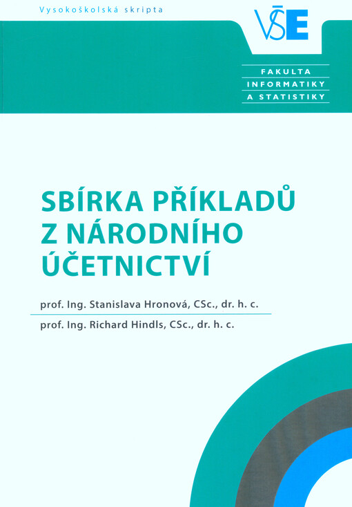 Sbírka příkladů z národního účetnictví