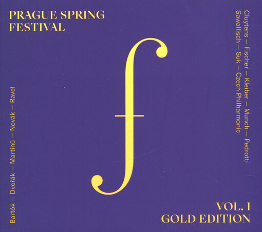 Prague spring festival : gold edition. Vol. I.