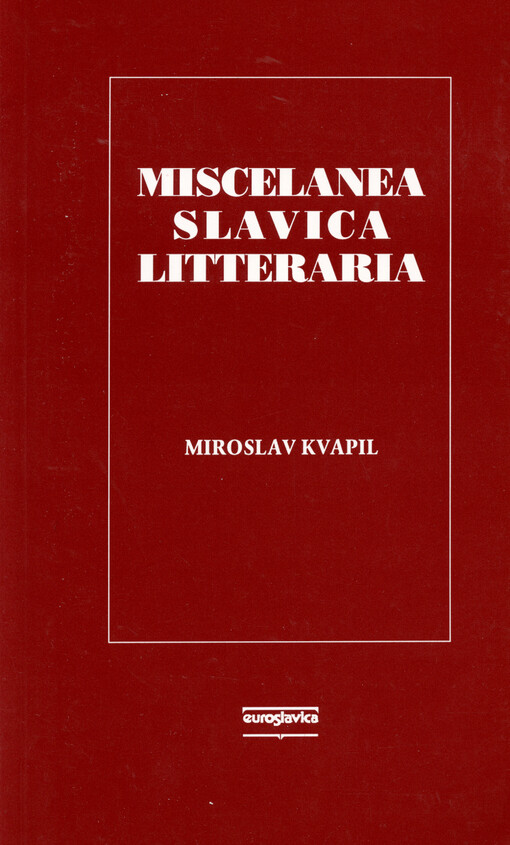 Miscelanea slavica litteraria