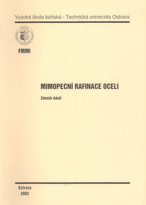 Mimopecní rafinace oceli