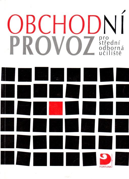Obchodní provoz pro střední odborná učiliště