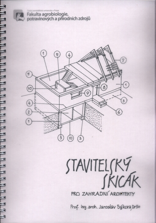 Stavitelský skicák pro zahradní architekty
