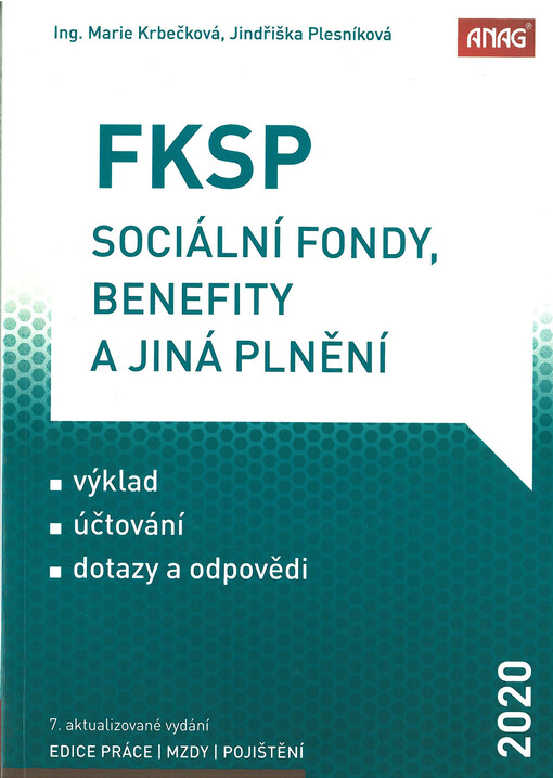 FKSP, sociální fondy, benefity a jiná plnění  : 2020