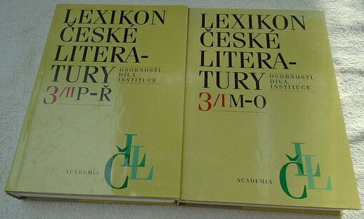 Lexikon české literatury : osobnosti, díla, instituce