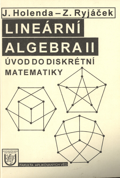Lineární algebra II : úvod do diskrétní matematiky