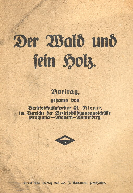 Der Wald und sein Holz