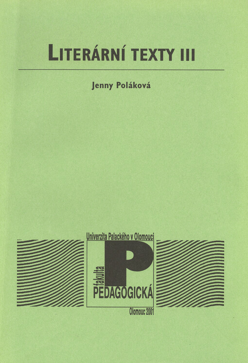 Literární texty. III.