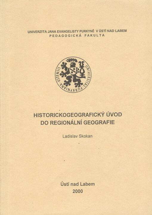 Historickogeografický úvod do regionální geografie