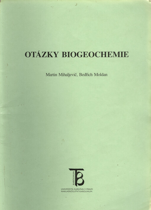 Otázky biogeochemie