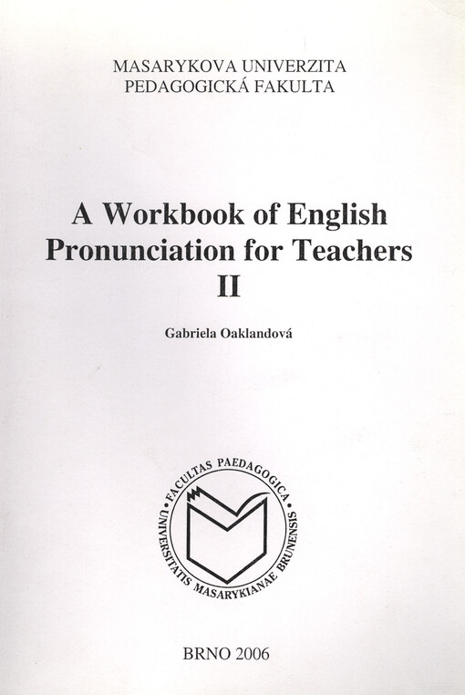 A workbook of English Pronunciation for teachers II