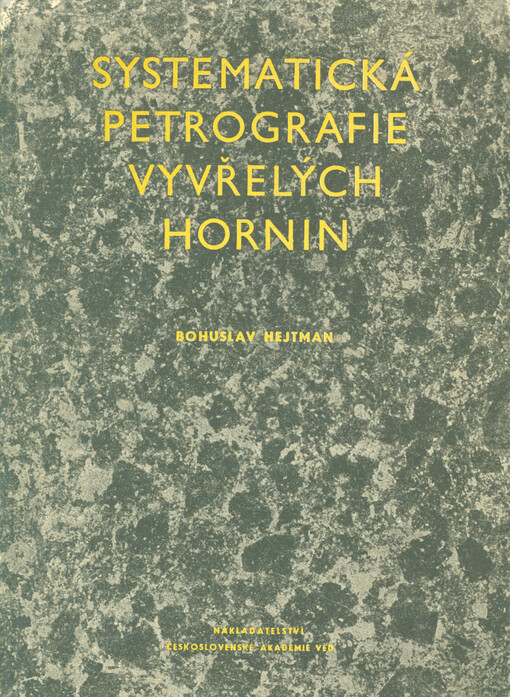 Systematická petrografie vyvřelých hornin