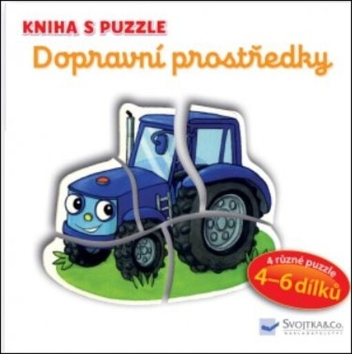 Dopravní prostředky : kniha s puzzle
