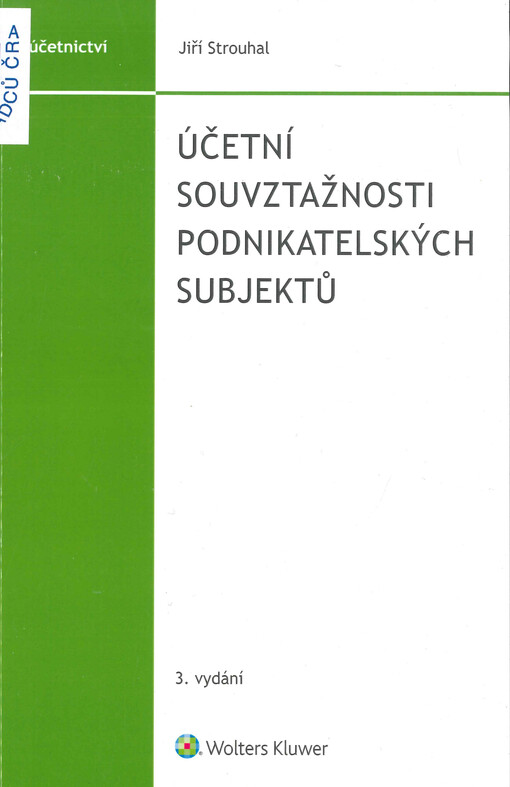Účetní souvztažnosti podnikatelských subjektů